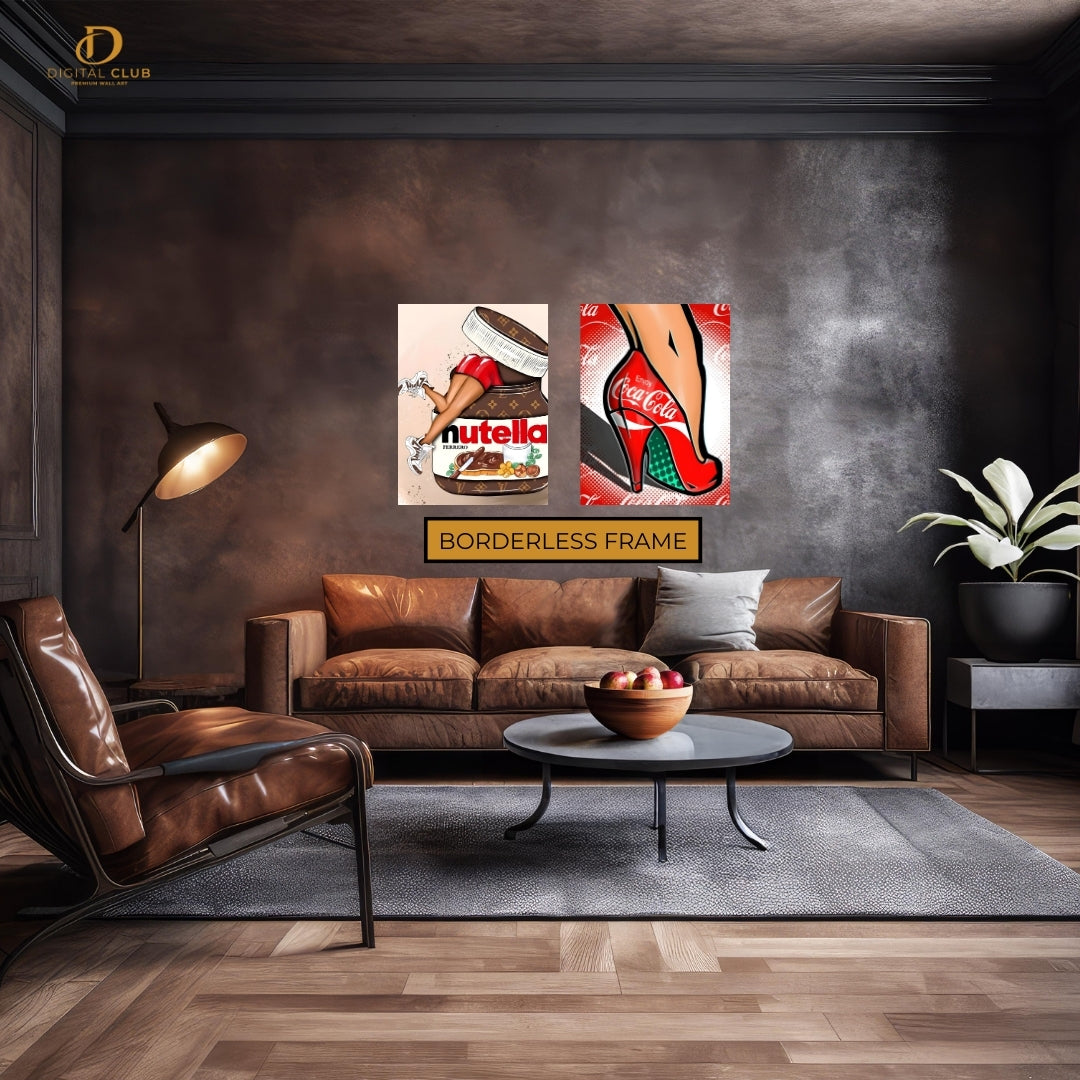 Nutella x Coca Cola - 2 Panel Wall Art