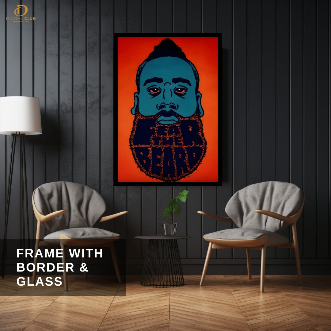 James Harden - Basketball - Premium Wall Art