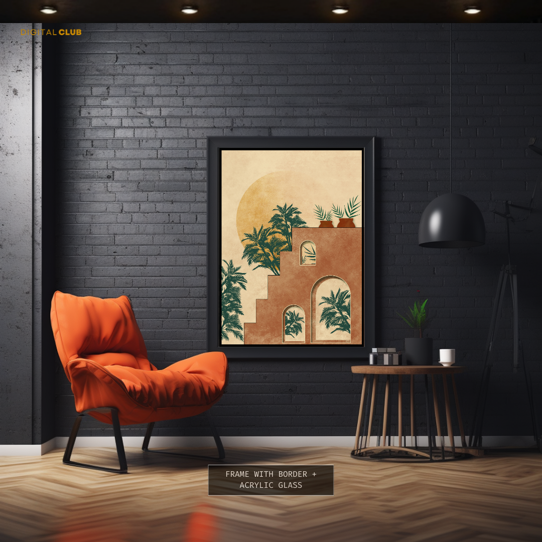 Boho Style Art 20 - Premium Wall Art