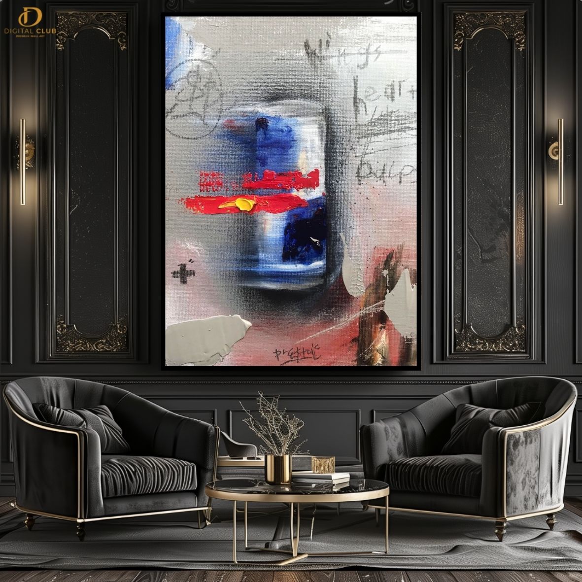 Redbull Artwork - Aesthetic- Premium Wall Art