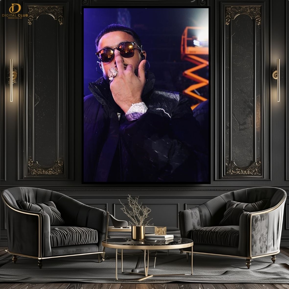 Bad Habits -Music Artist- Premium Wall Art