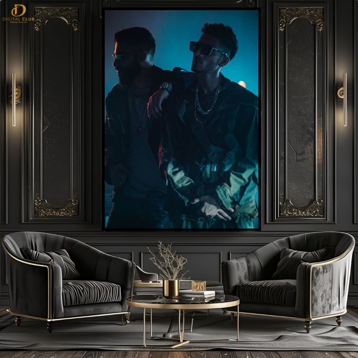 Young Stunners -Music- Premium Wall Art - Art Digital Club