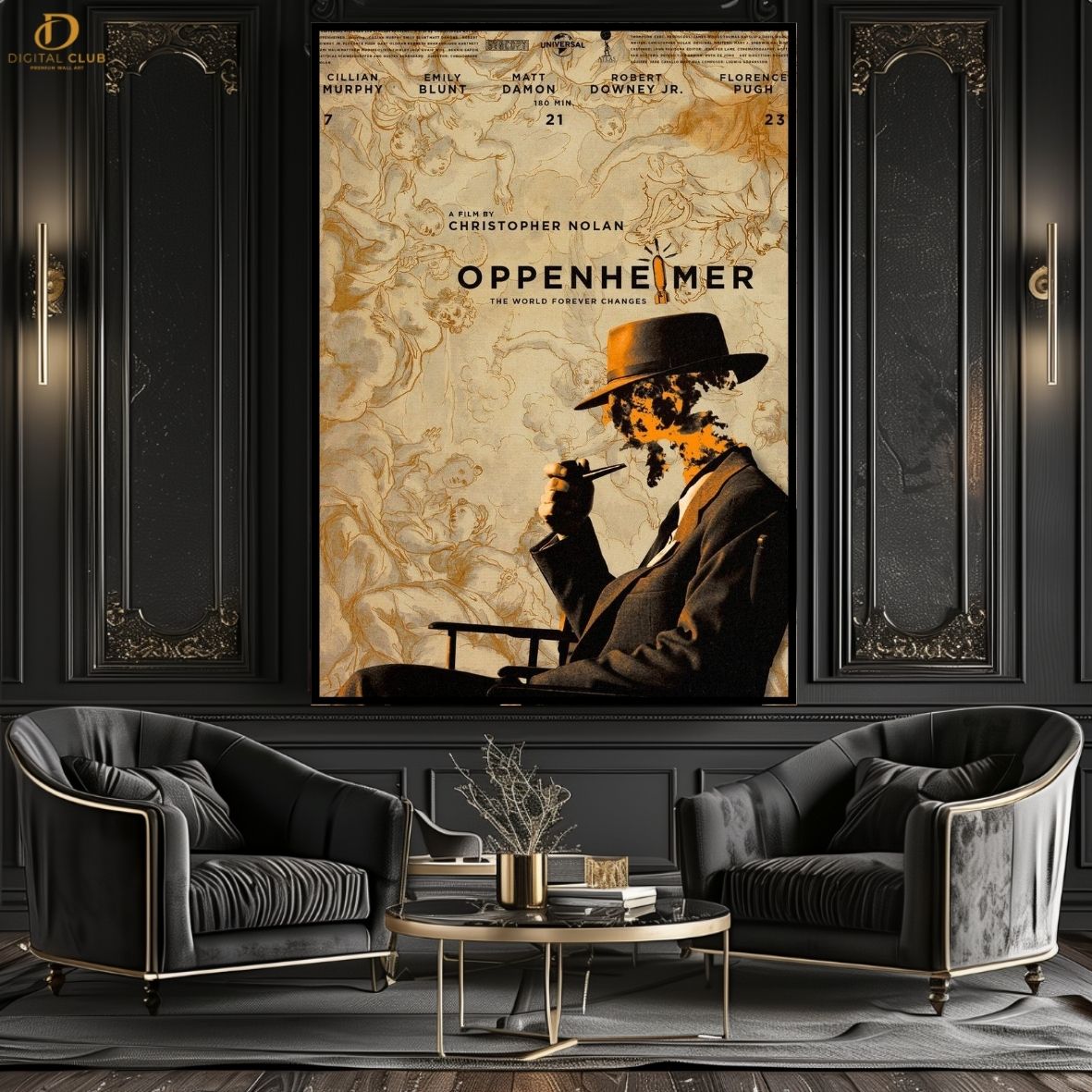Oppenheimer 2- Movie- Premium Wall Art - Art Digital Club
