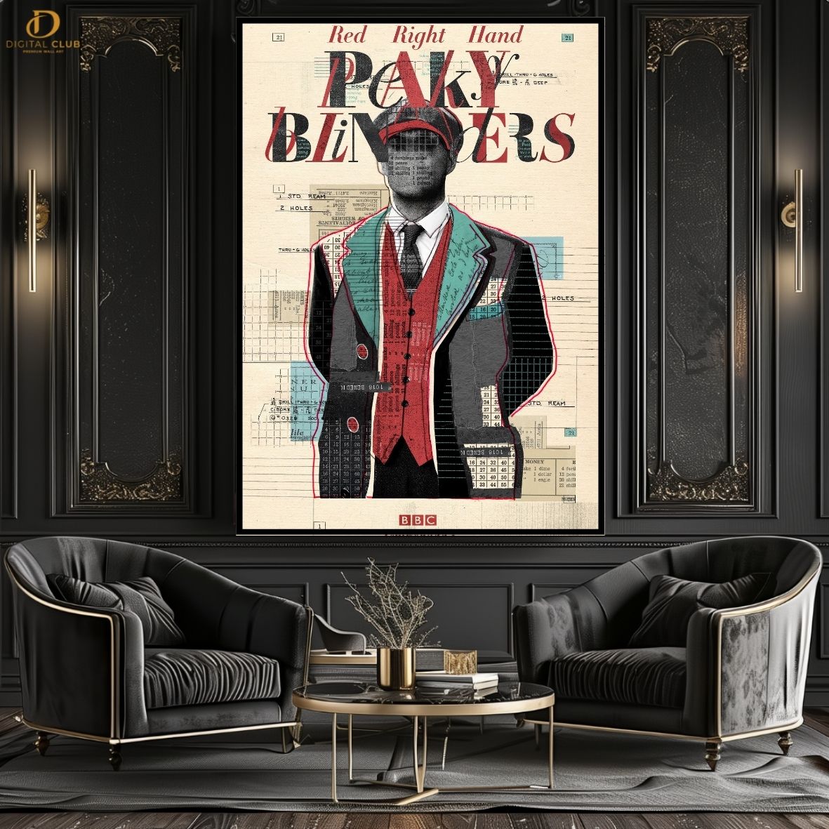 Tommy Shelby Quote - Movie- Premium Wall Art