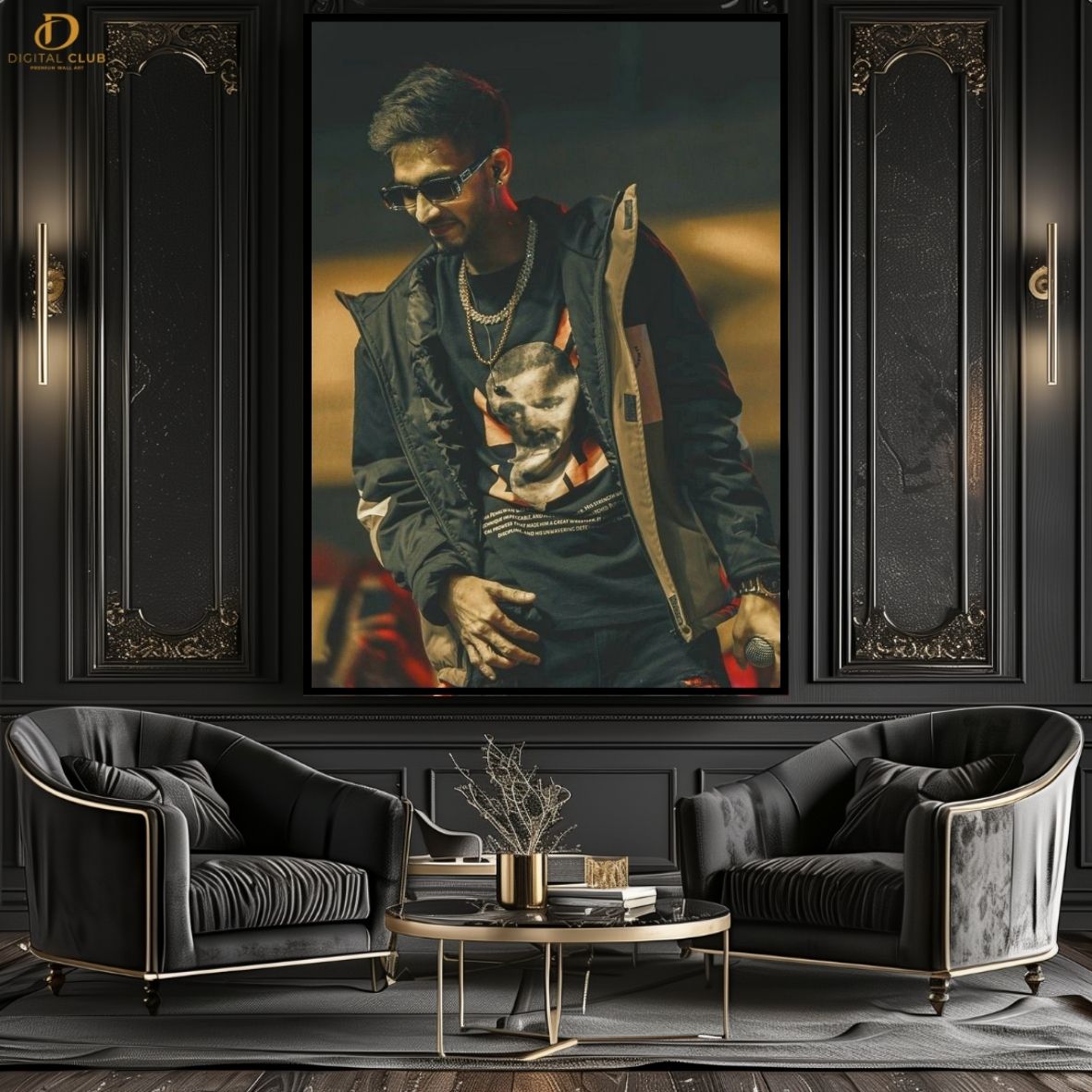 Talha Anjum 3- Music- Premium Wall Art