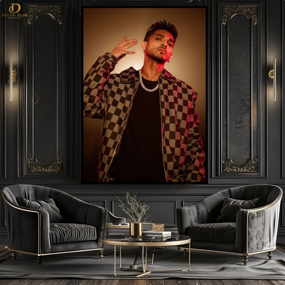 Talha Anjum 4- Music- Premium Wall Art