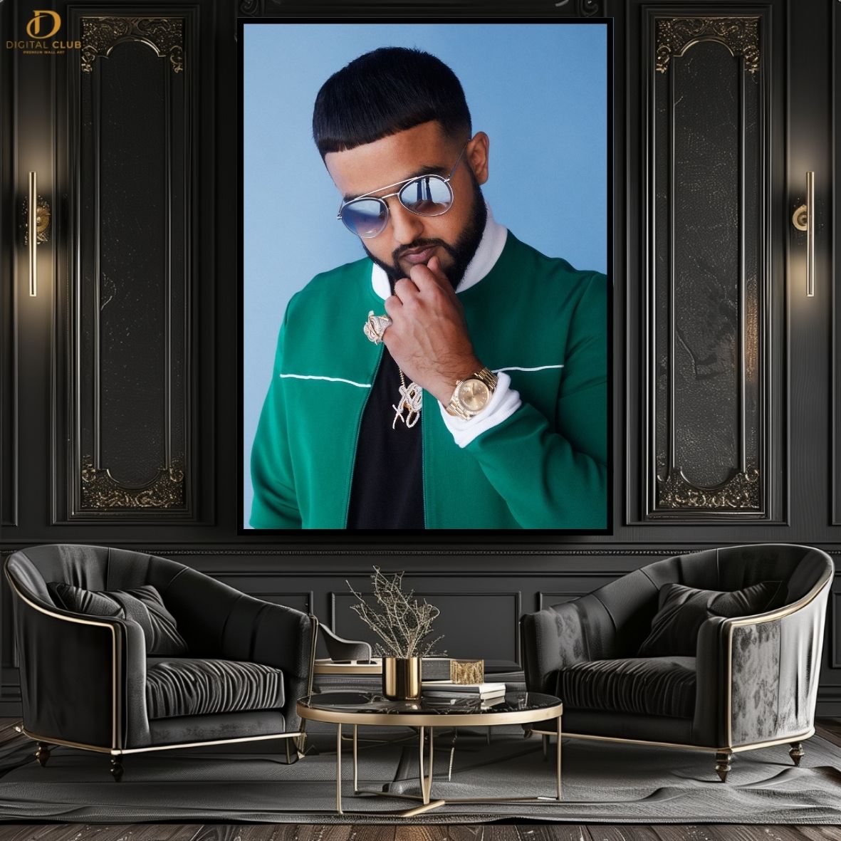 Bad Habits 2 -Music Artist- Premium Wall Art
