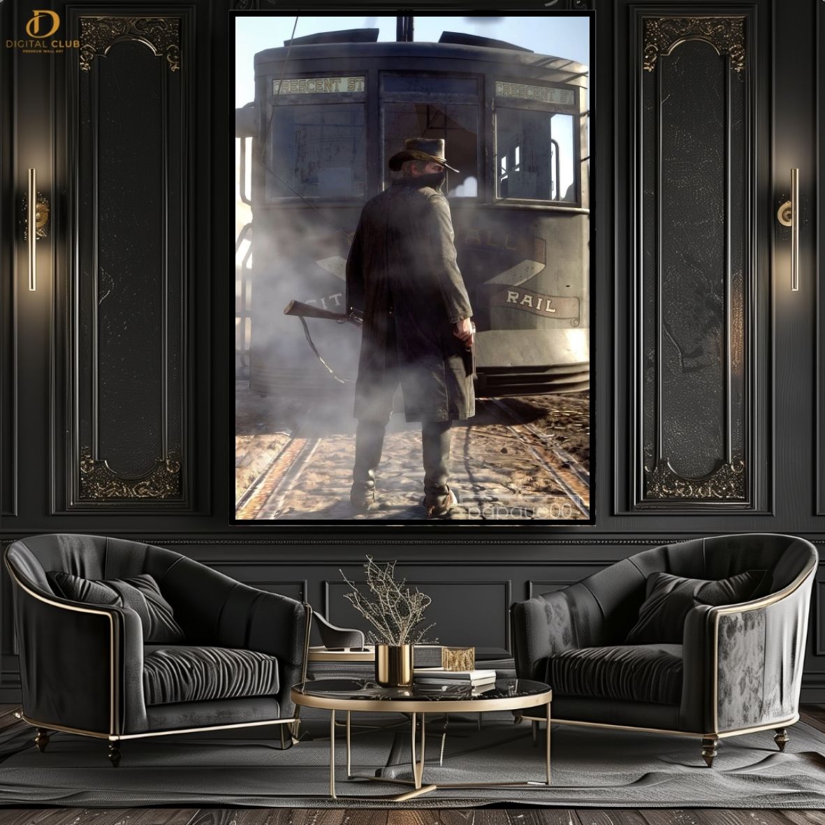 Red Dead Redemption -Gaming- Premium Wall Art - Art Digital Club