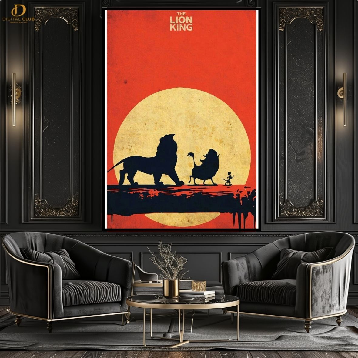 The Lion King Poster - Movie - Premium Wall Art