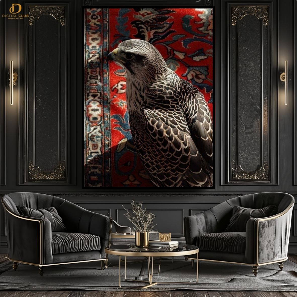 Eagle Artwork- Animal -Premium Wall Art