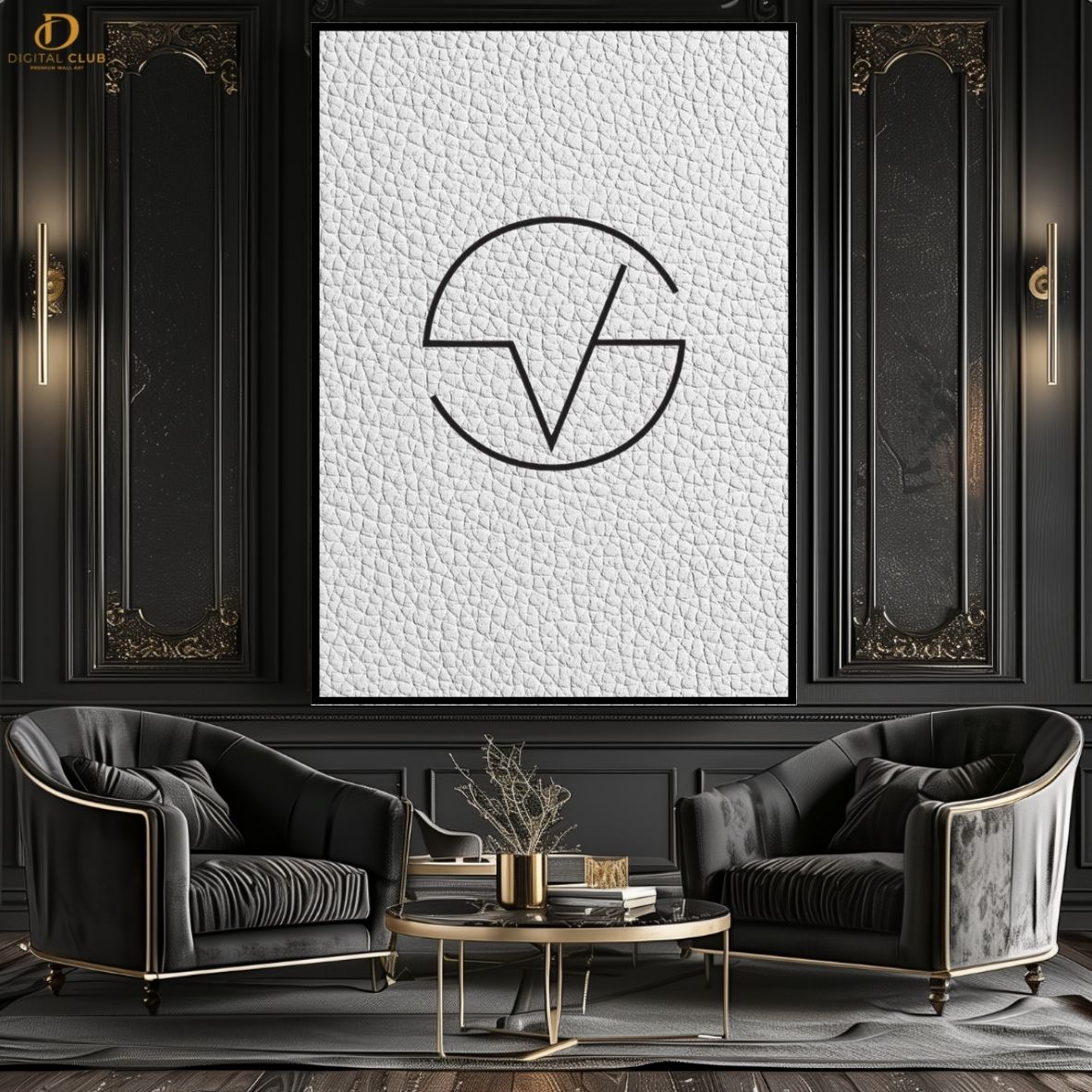 Ys Young stunners Logo - Music- Premium Wall Art