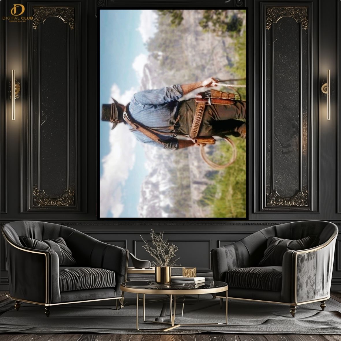 Red Dead Redemption 3 - Gaming- Premium Wall Art - Art Digital Club