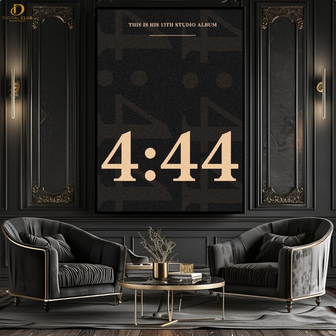 Jay-Z "4:44" - Music Artist- Premium Wall Art