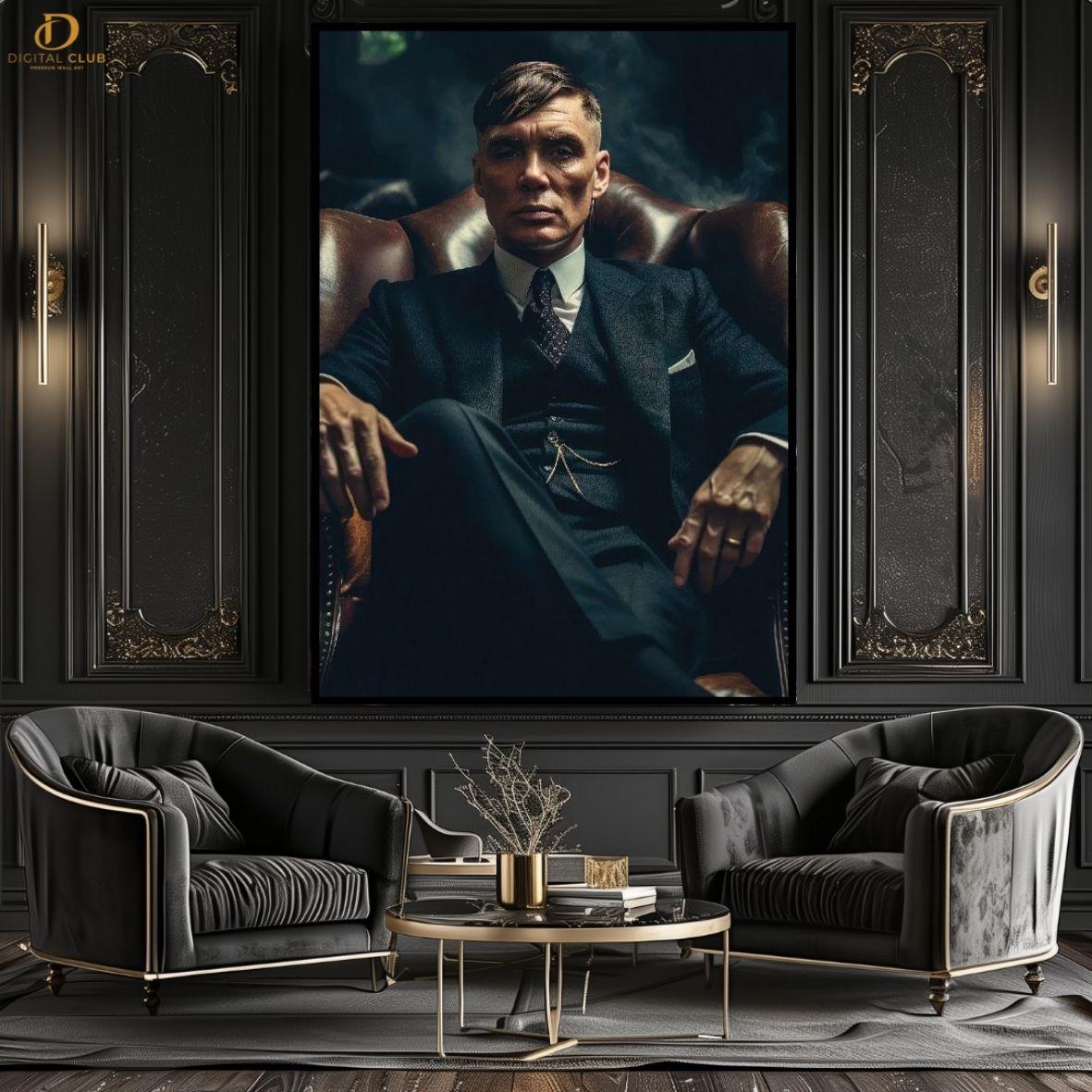 Boss Tommy Shelby - Movie- Premium Wall Art