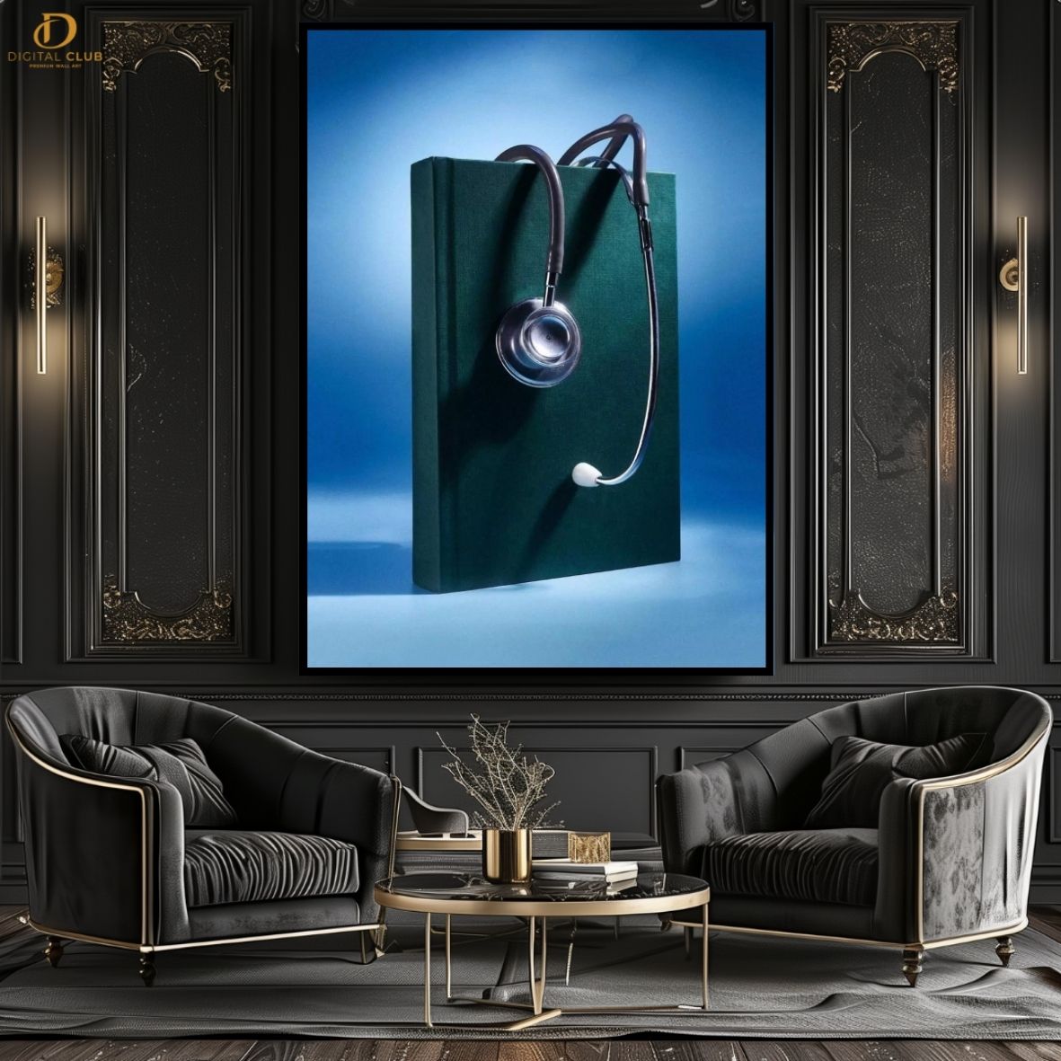 Doctor Artwork 15 -Office- Premium Wall Art