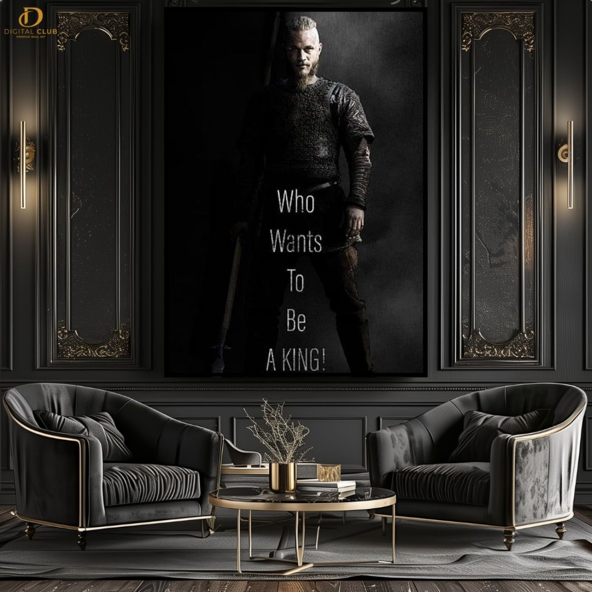 Who Wants To Be King - Movie- Premium Wall Art