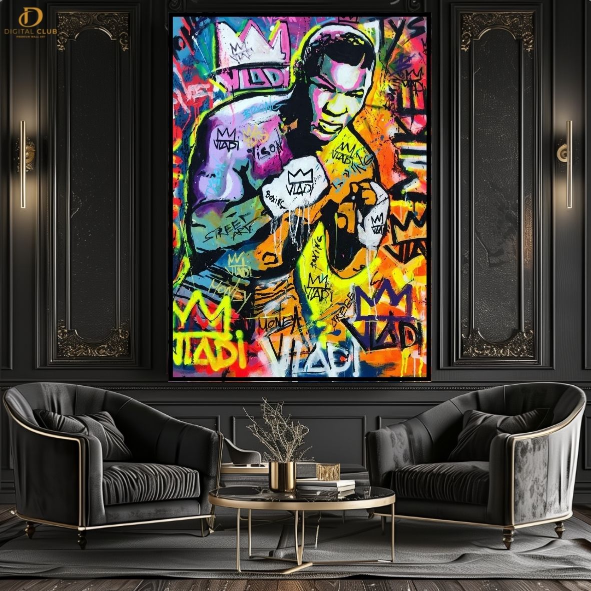 Khabib - Pop Art - Premium Wall Art