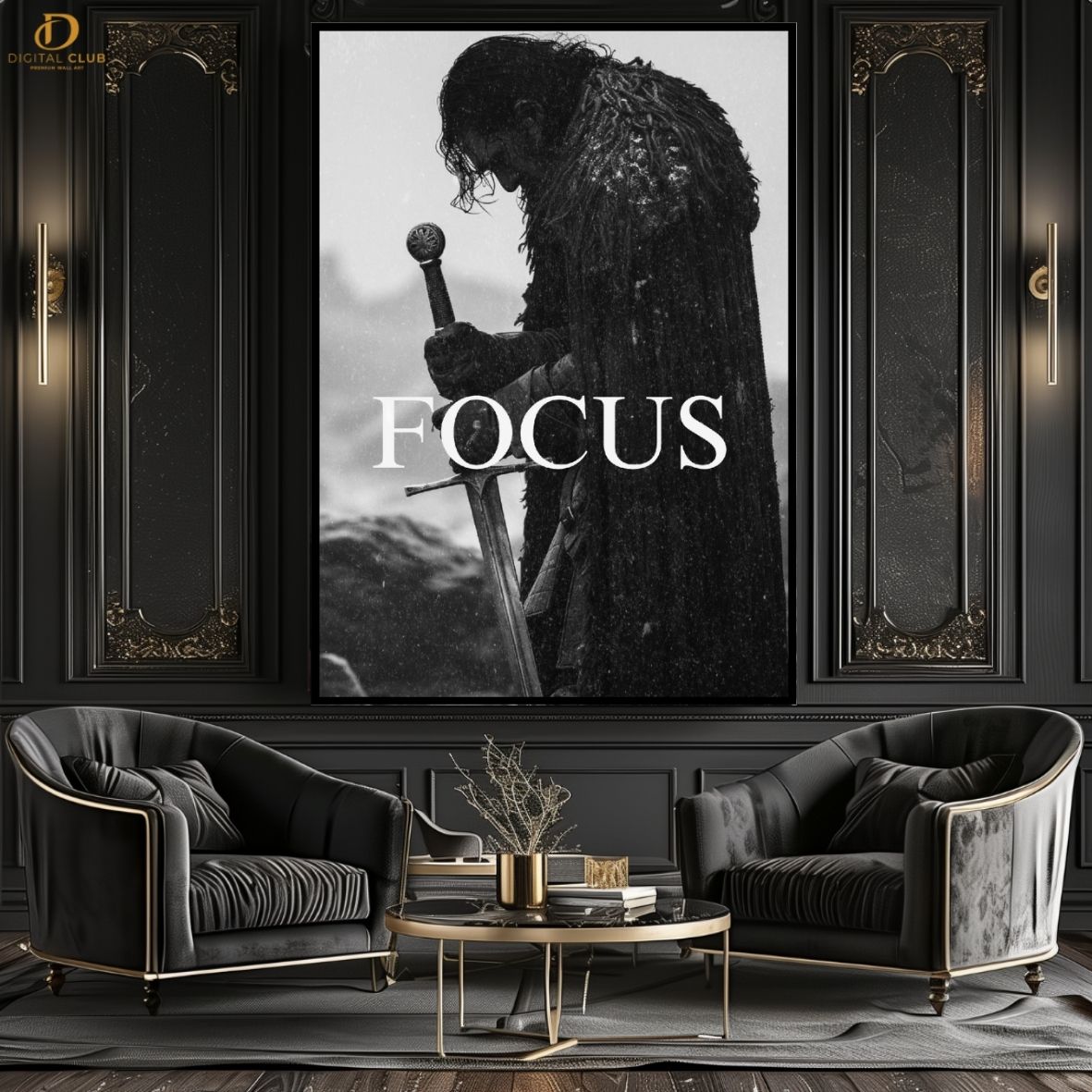 Game Of Thrones Focus -Movie- Premium Wall Art - Art Digital Club
