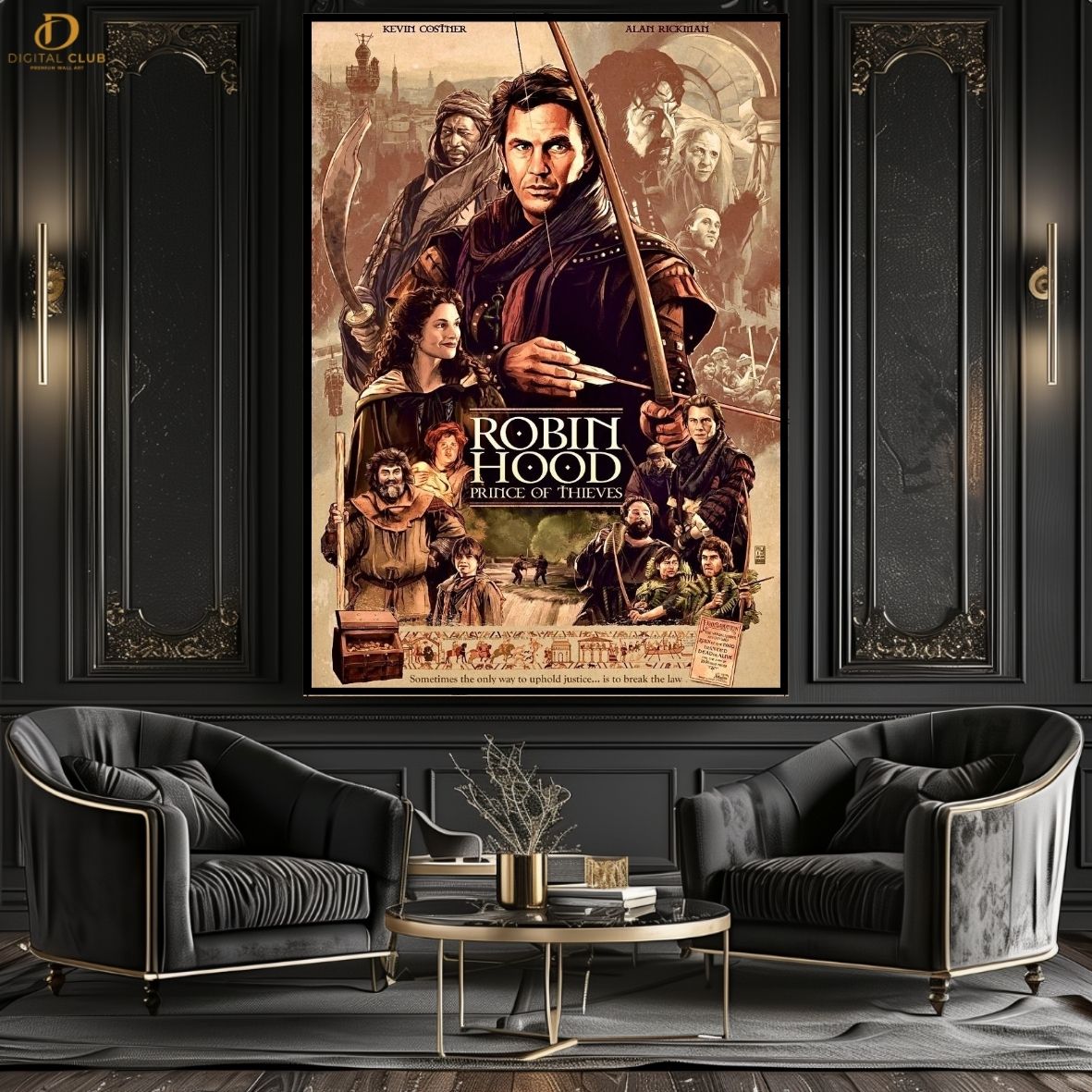 Robin Hood - Movie - Premium Wall Art