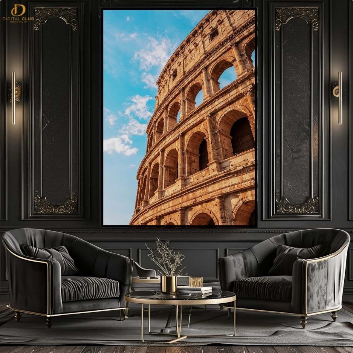 Colosseum -Rome- Premium Wall Art - Art Digital Club