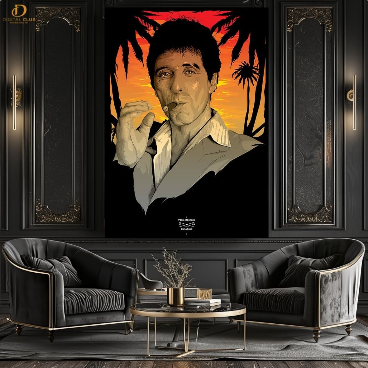 Scarface 3- Movie- Premium Wall Art