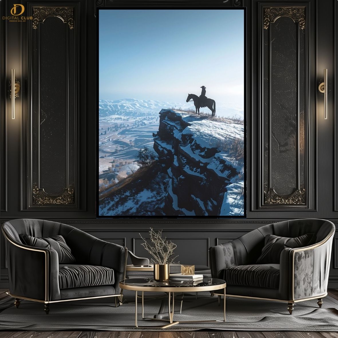 Horse 06- Gaming- Premium Wall Art - Art Digital Club