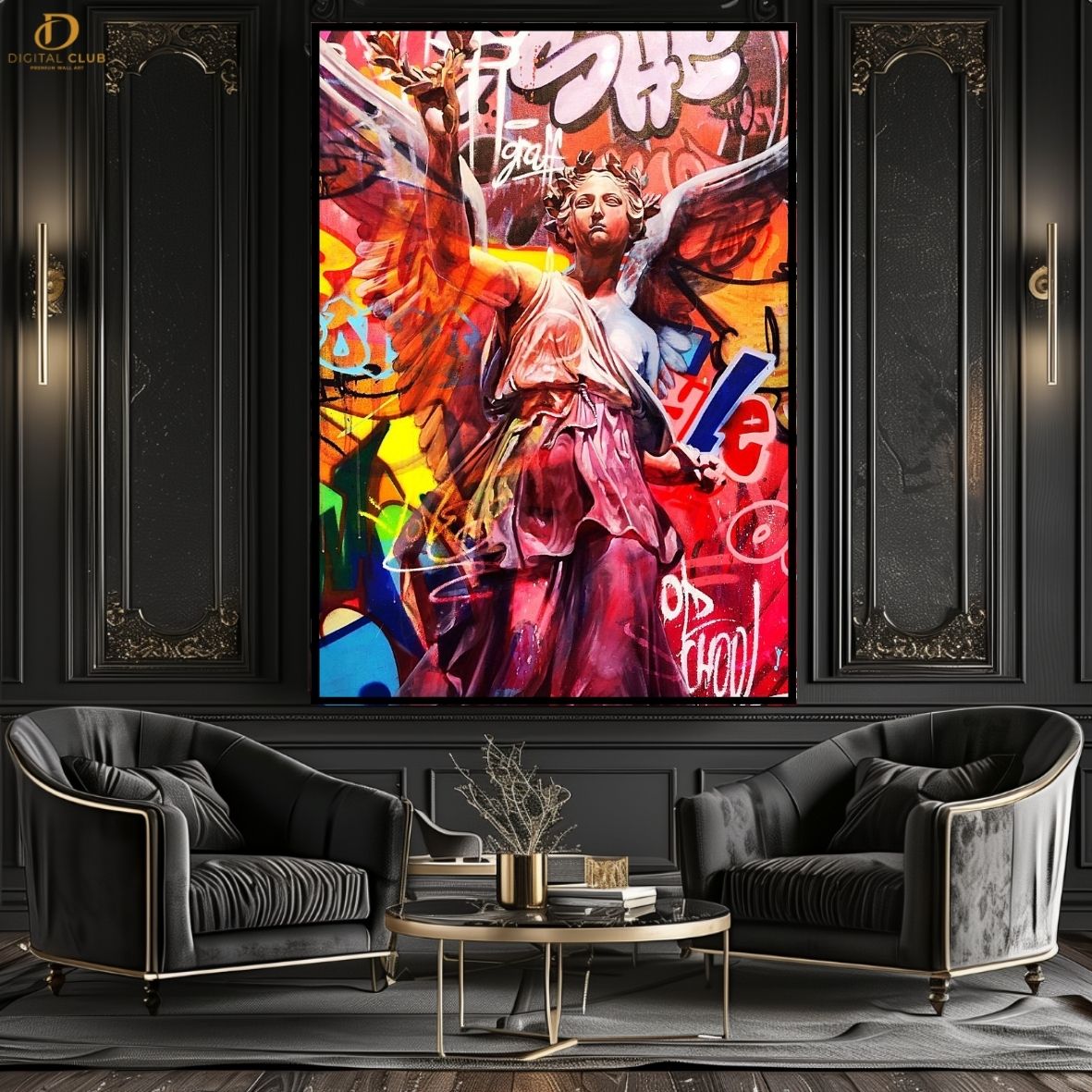 Girl Graphy - Pop Art - Premium Wall Art