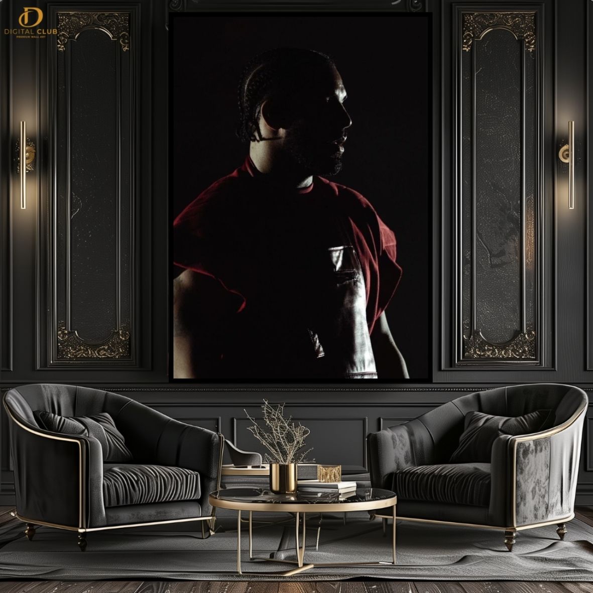 Drake Graham Aesthetic - Music- Premium Wall Art
