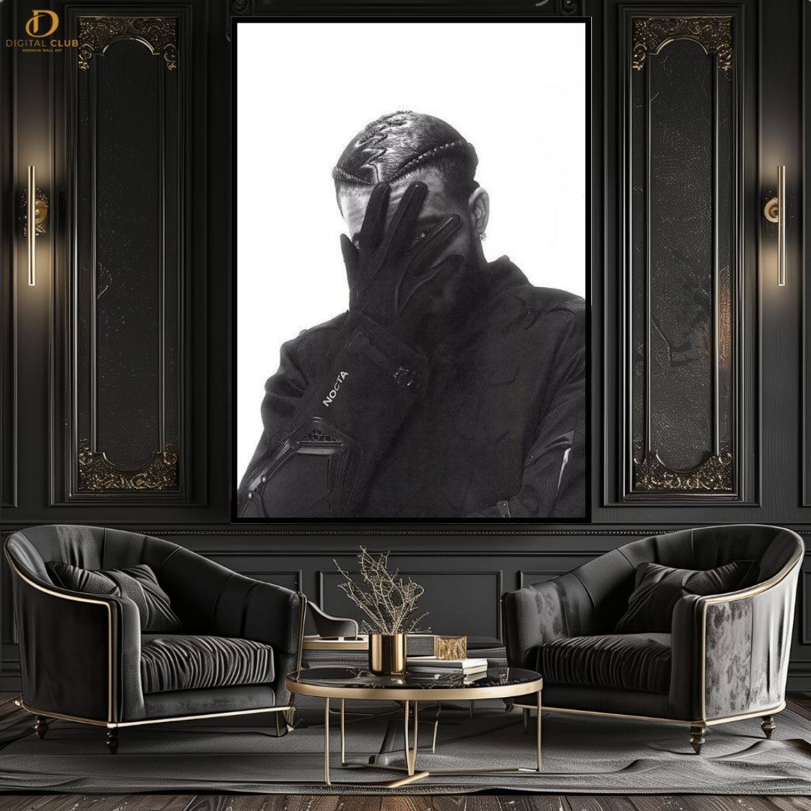 Drake Graham King - Music Artist - Premium Wall Art