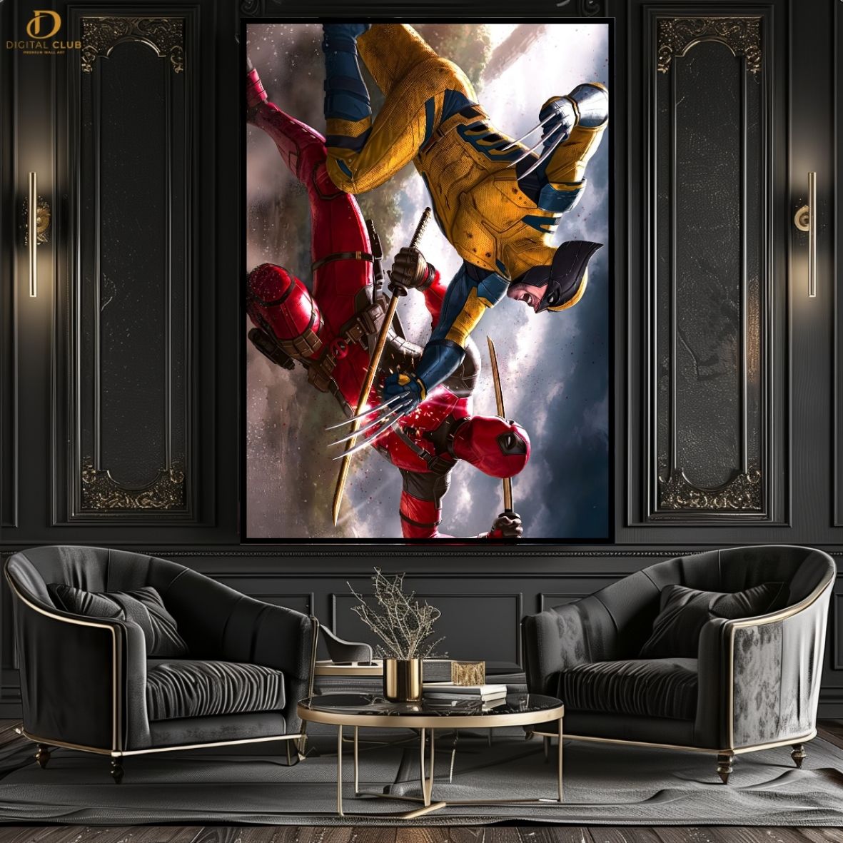 Deadpool x Wolverine - Movie- Premium Wall Art