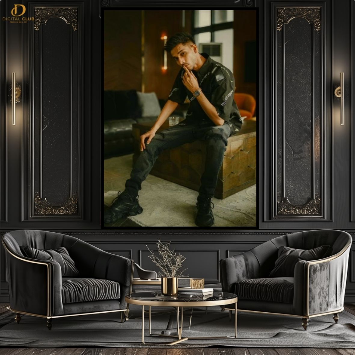 Talha Anjum 5- Music- Premium Wall Art