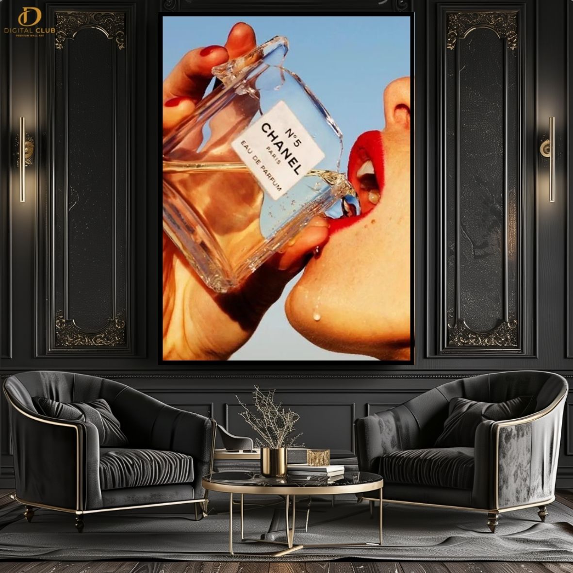 Channel Thirsty Artwork - Aesthetic- Premium Wall Art