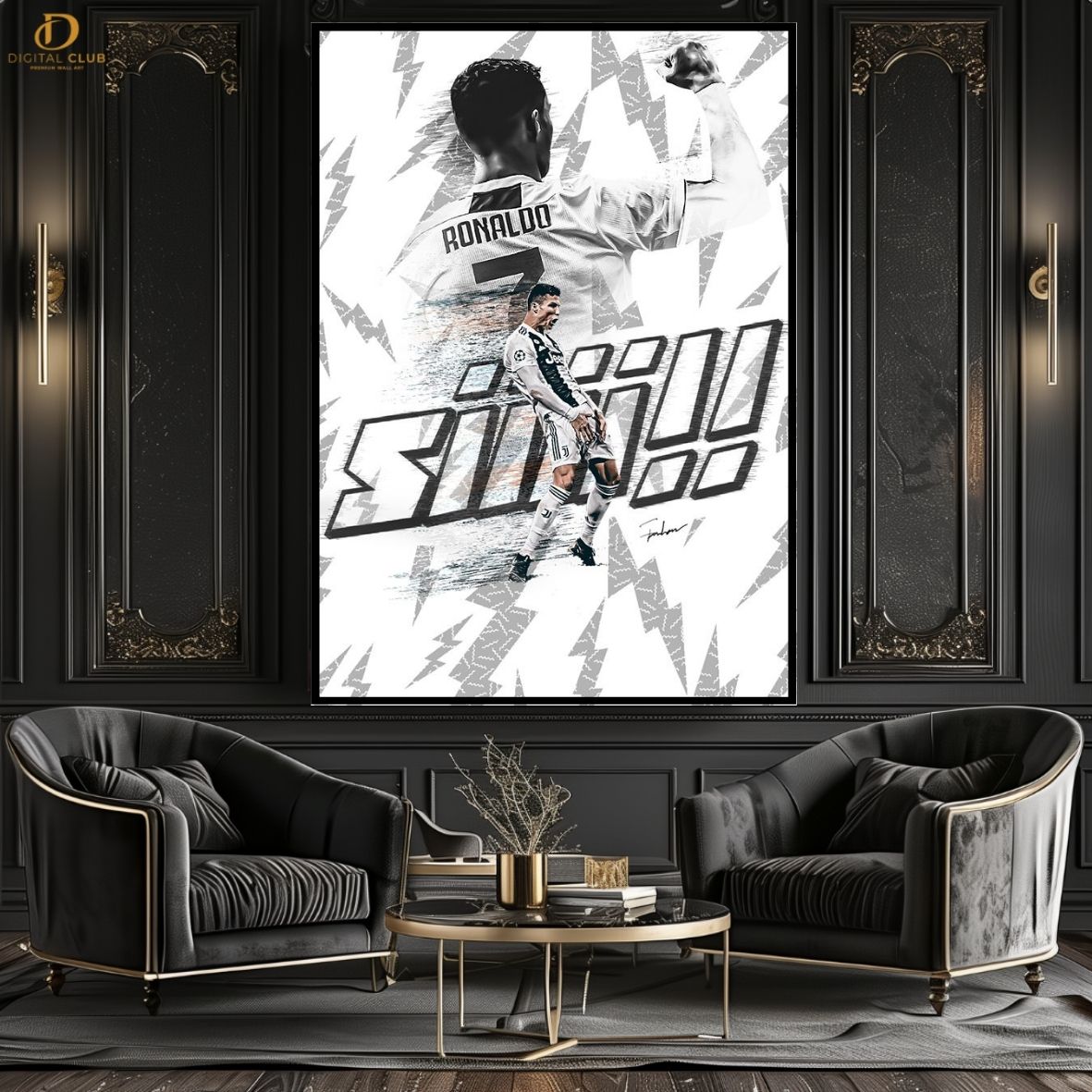 Ronaldo Suiiiii -Football- Premium Wall Art - Art Digital Club