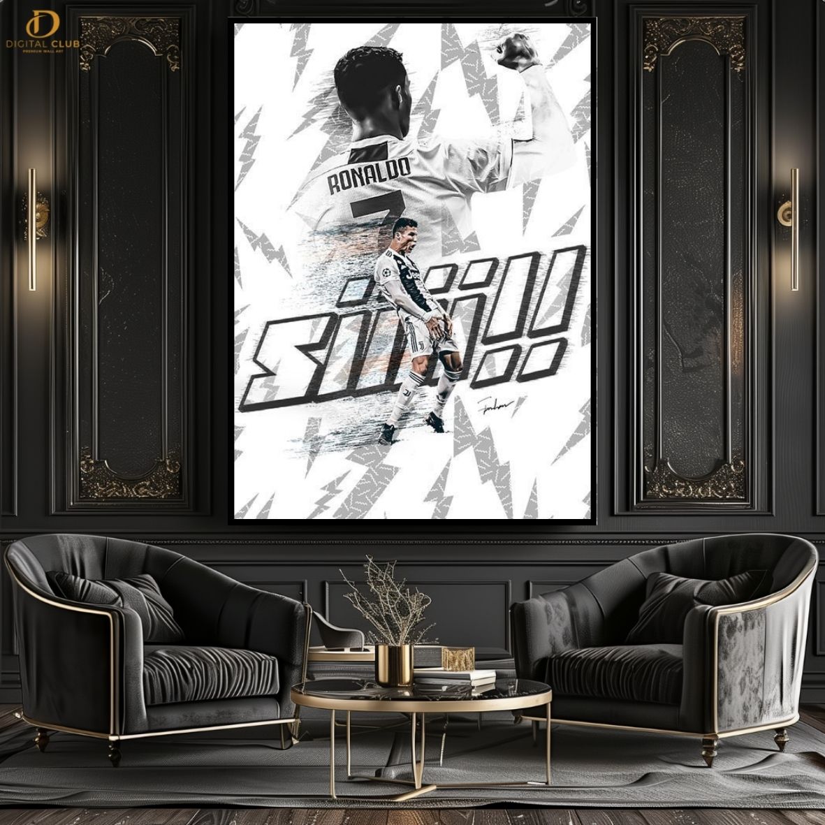 Ronaldo SUIII - Football -Premium Wall Art