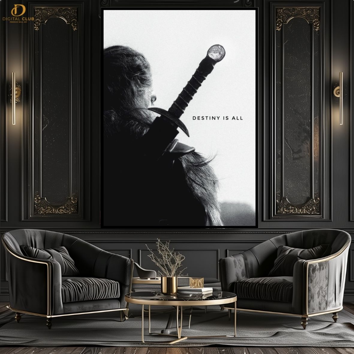 Witcher Quote -Series - Premium Wall Art - Art Digital Club