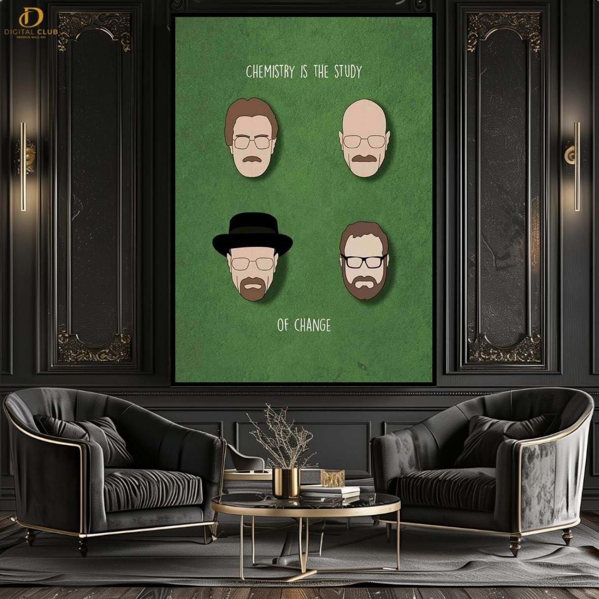 Breaking Bad Chemistry -Series- Premium Wall Art - Art Digital Club