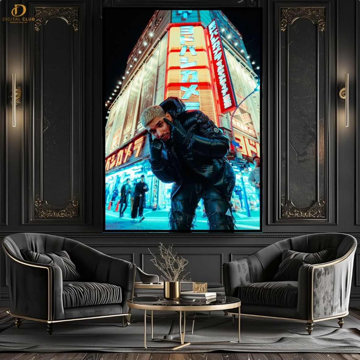 KRISNA - Music- Premium Wall Art - Art Digital Club