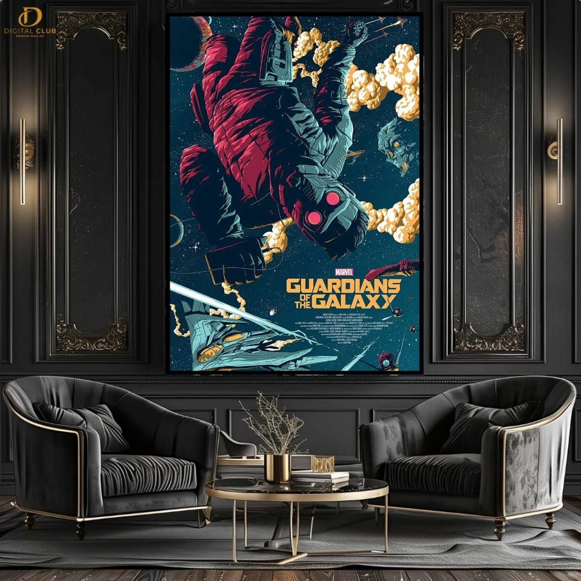 Guardians of the Galaxy 2- Premium Wall Art - Art Digital Club
