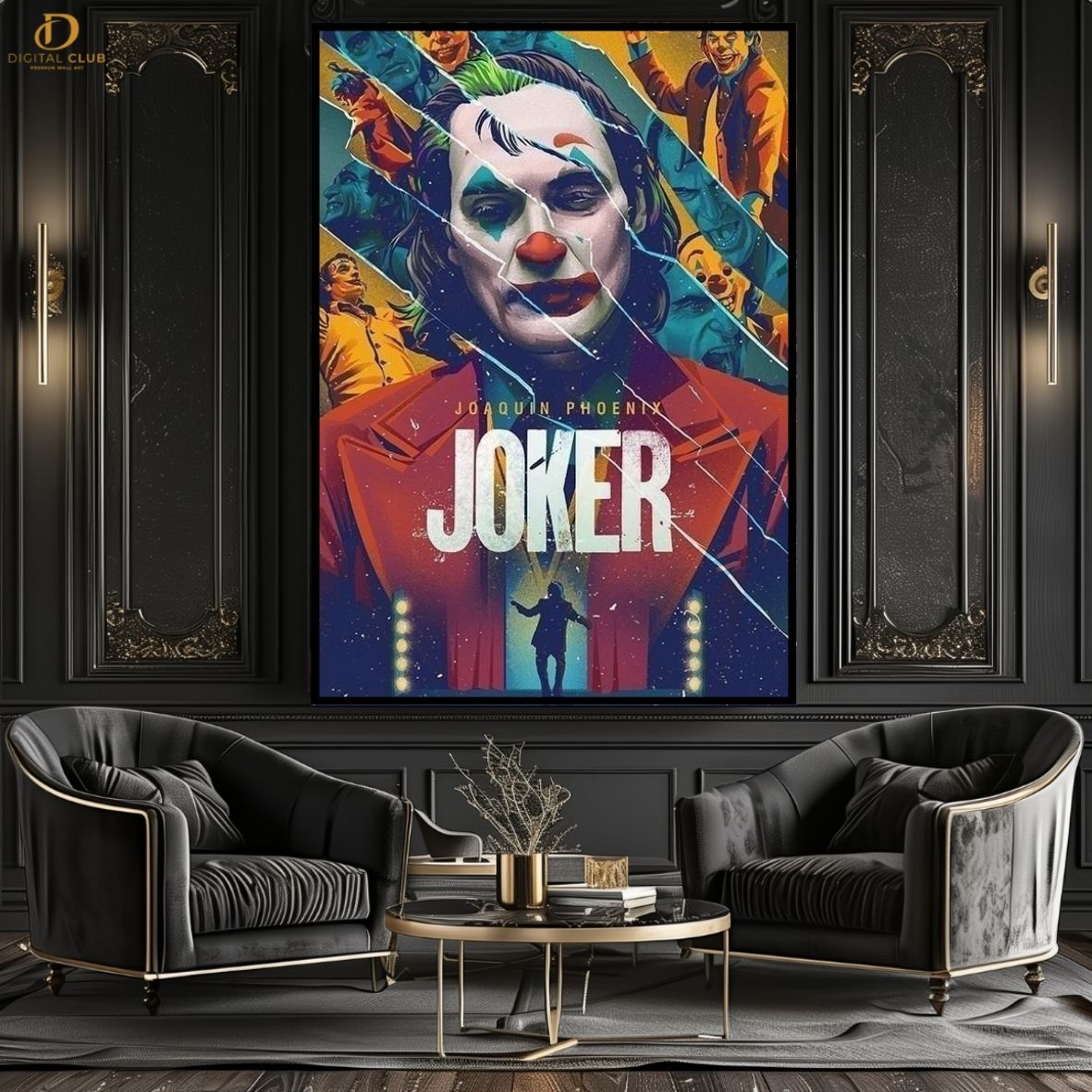 Joker Poster- Movie- Premium Wall Art - Art Digital Club