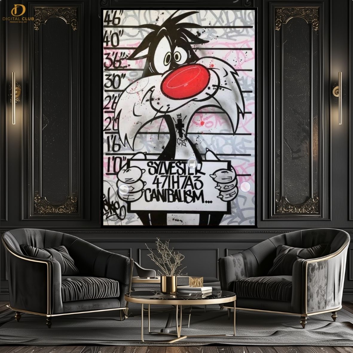 Sylvester the Cat- Trendy - Premium Wall Art