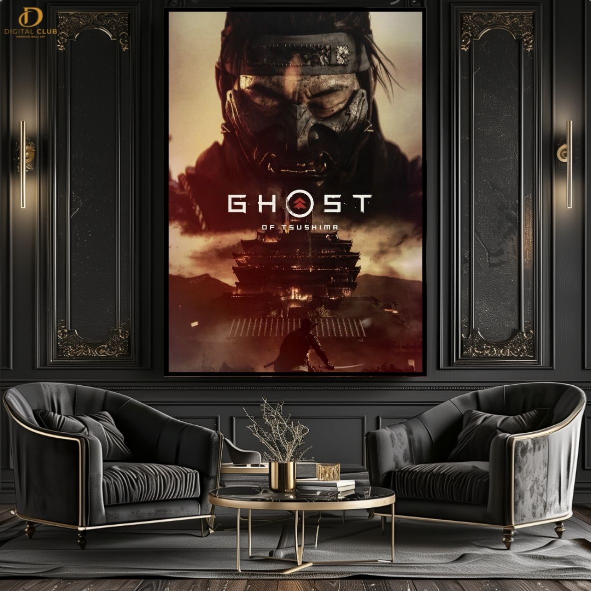 Ghost of Tsushima -Gaming- Premium Wall Art - Art Digital Club