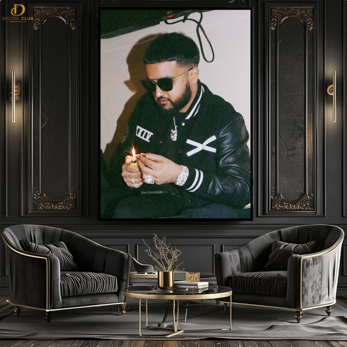 NAV 6 -Music Artist- Premium Wall Art