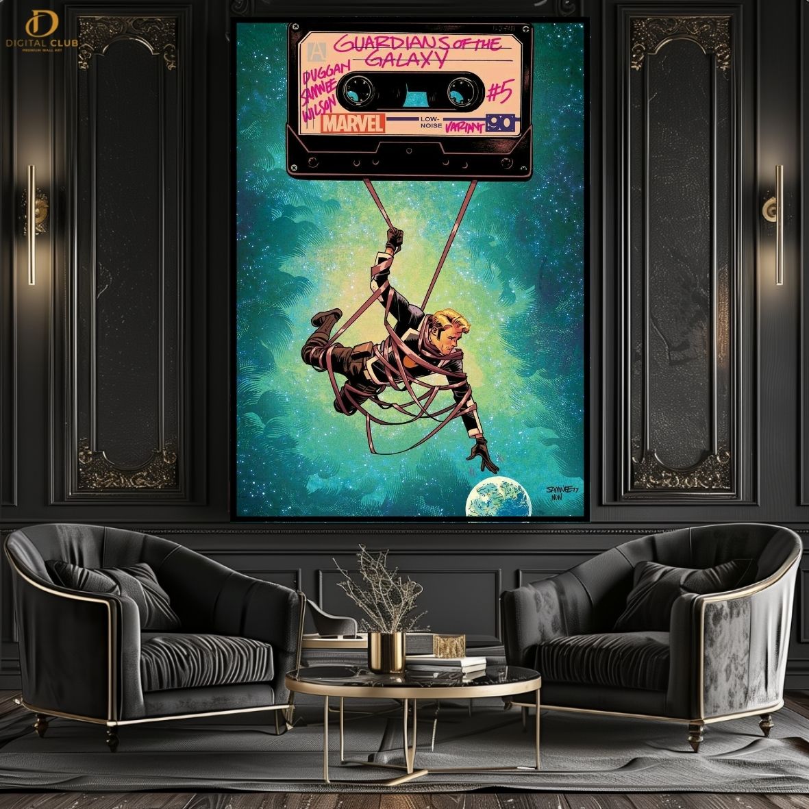 Guardians of the Galaxy 4- Premium Wall Art - Art Digital Club
