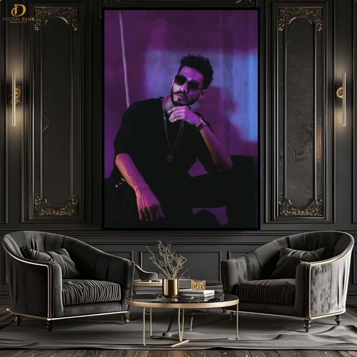 Talha Anjum 7- Music- Premium Wall Art