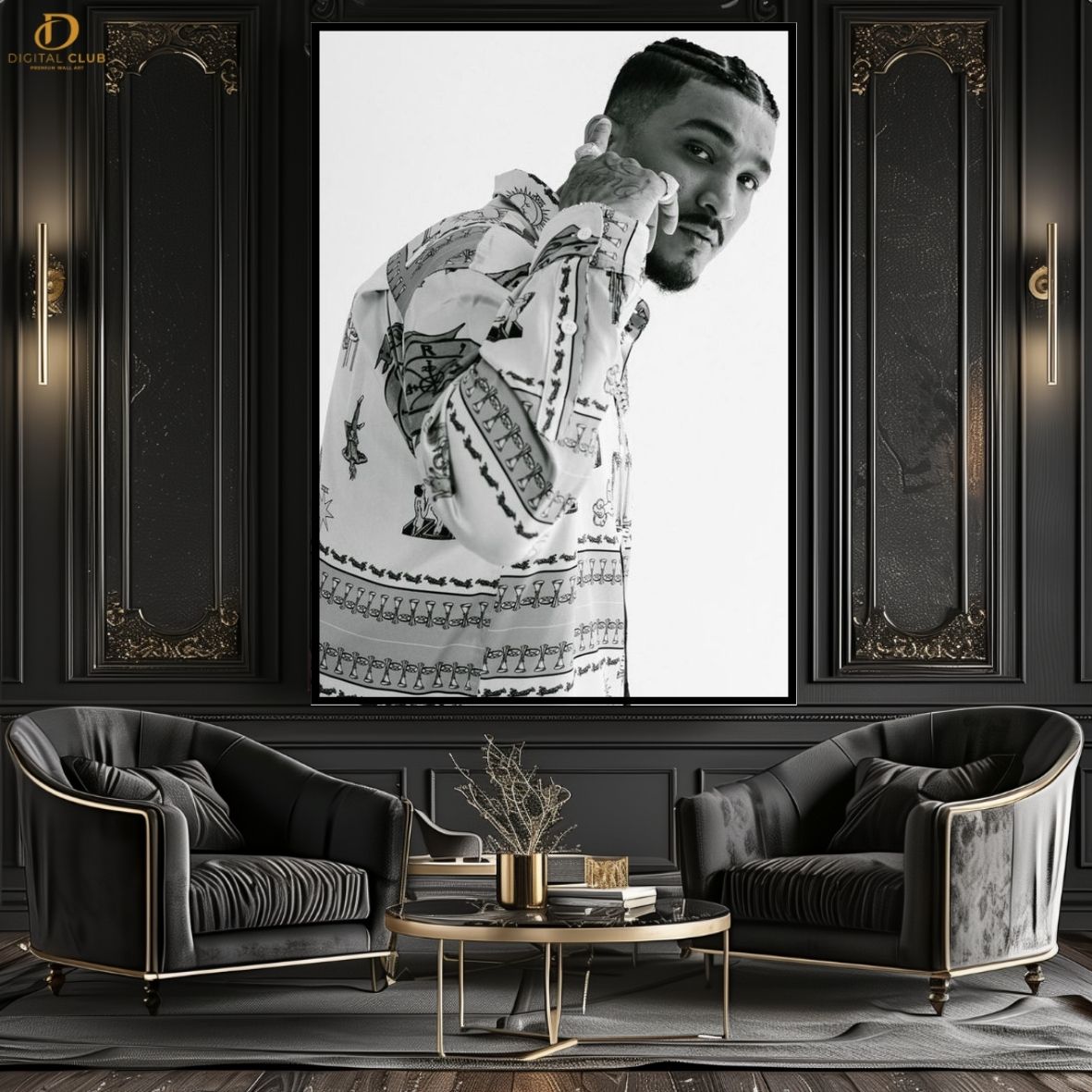 Divine - Music- Premium Wall Art