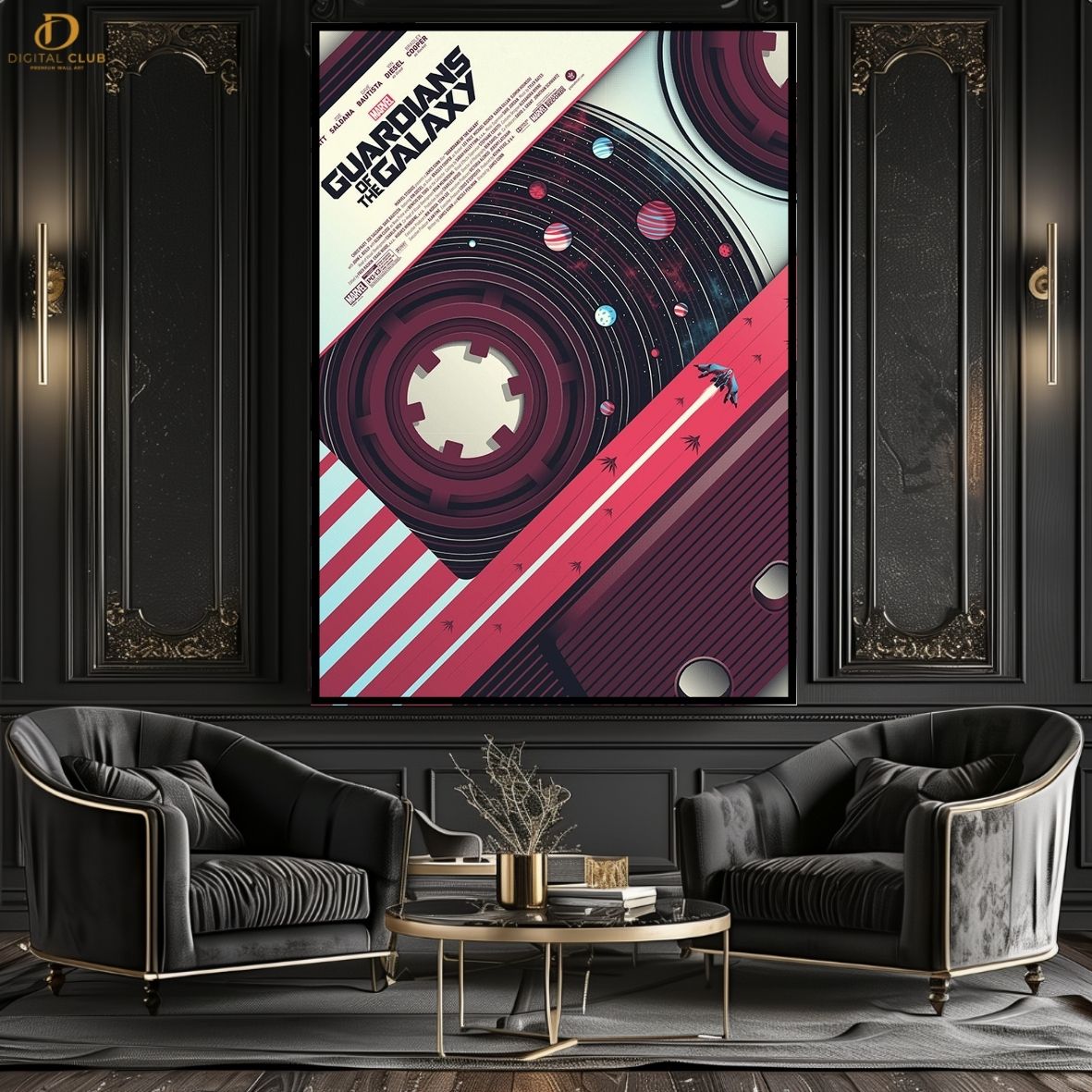 Guardians of the Galaxy - Premium Wall Art - Art Digital Club