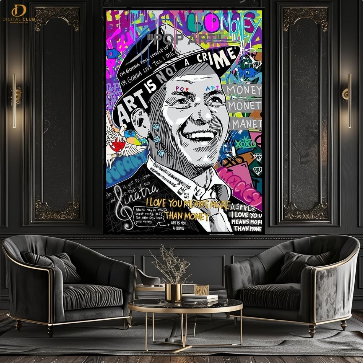 Street Man - Pop Art - Premium Wall Art