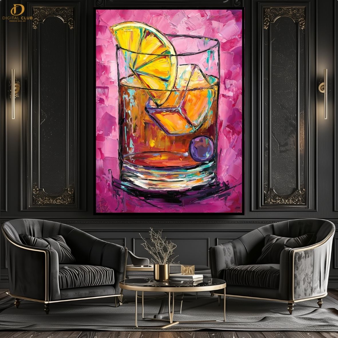 Glass Artwork - Aesthetic - Premium Wall Art
