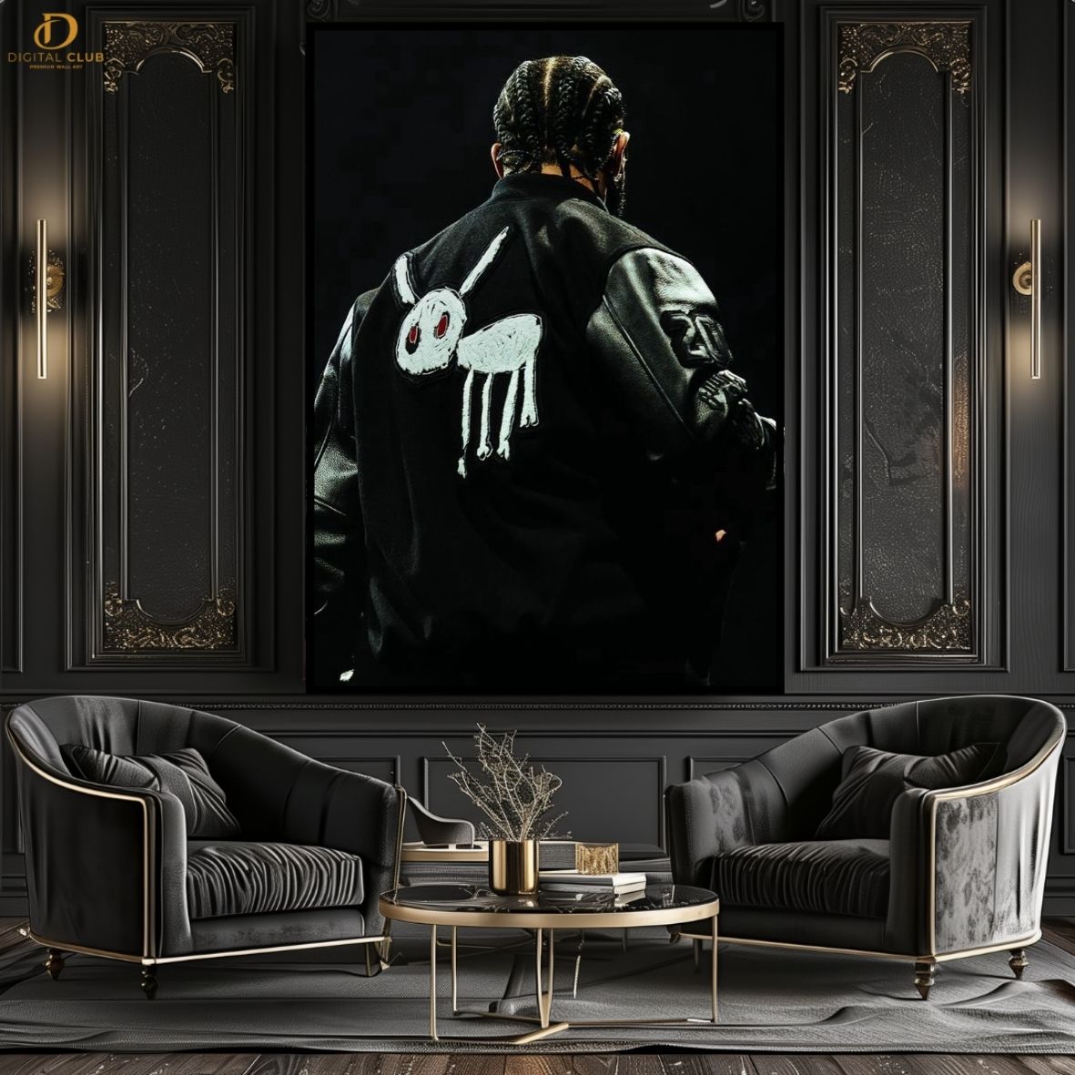 Drake "FOR ALL THE DOGS" - Music Artist - Premium Wall Art