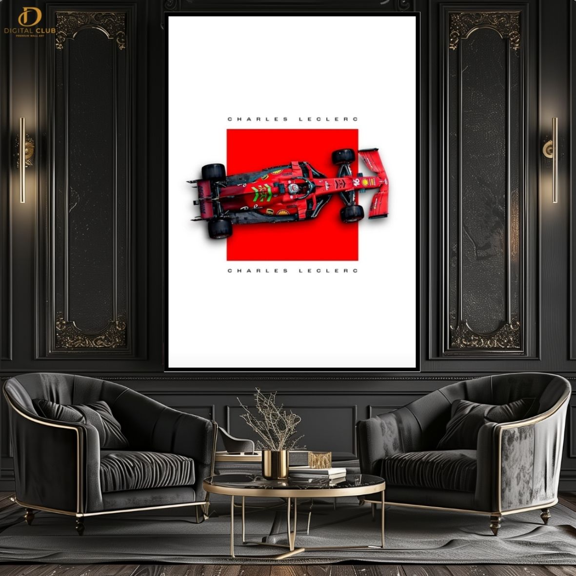 Scuderia Ferrari-Cars- Premium Wall Art - Art Digital Club